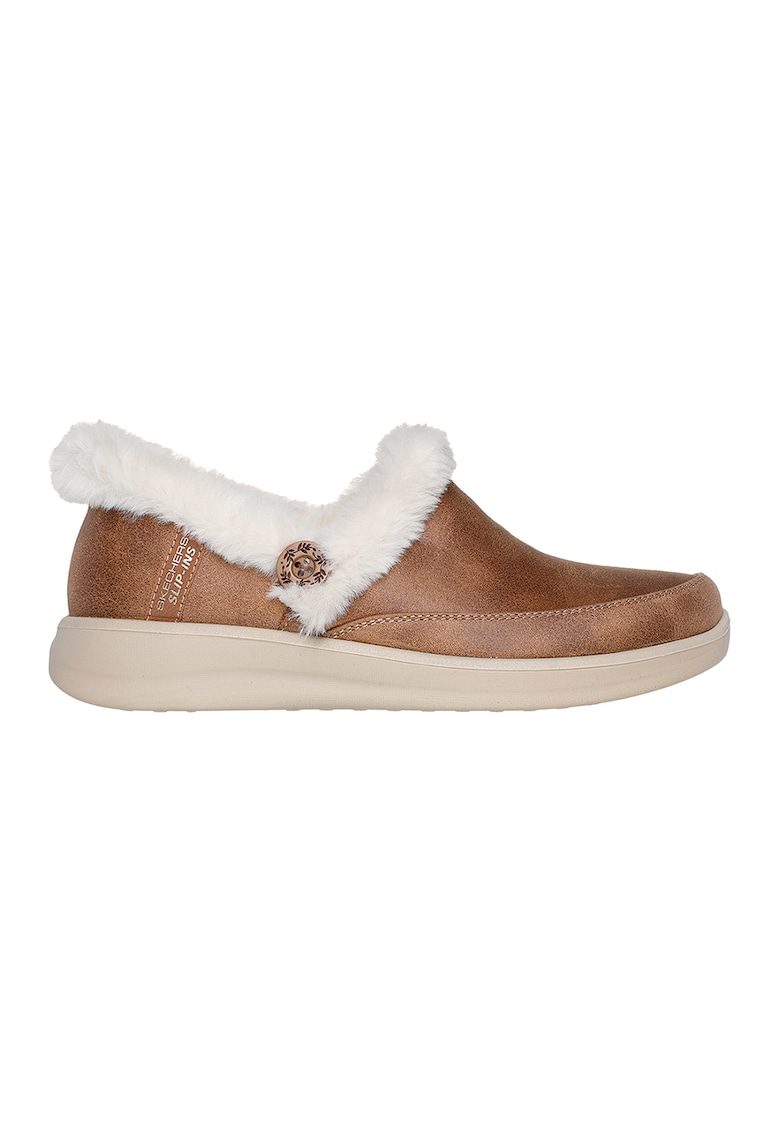 Ghete de casa slip-ins Cozy Escape - Caramel