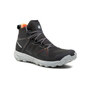 Pantofi trekking barbati - 208354790 - Textil - Negru