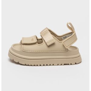 Sandale cu talpa flatform Golden Glow - Bej