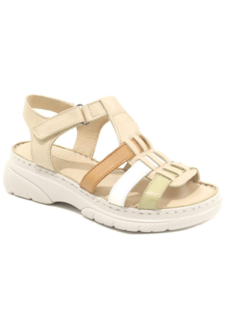Sandale dama D60 336 - Bej