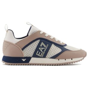 Pantofi sport pentru Barbati - black white laces - X8X027-XK050-T990 - Gri