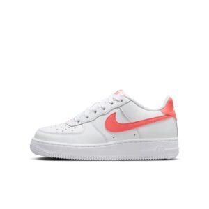 Pantofi sport - Air Force 1 (Gs) - Piele naturala - Alb - Alb