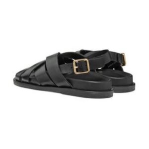 Sandale dama 304625664 - Piele naturala - 41 EU - Negru