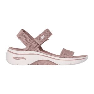 Sandale din material textil Go Walk Arch Fit - Roz prafuit