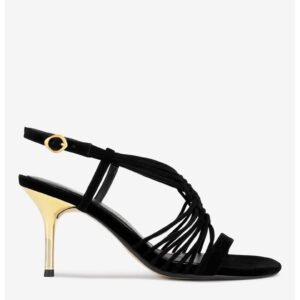Sandale dama 5903419934902 - Piele intoarsa - Negru - Negru