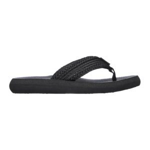 Papuci flip-flop Asana - Negru
