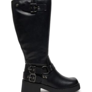 Cizme dama -  51419 - Piele ecologica - Negru