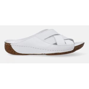Papuci wedge cu aspect impletit