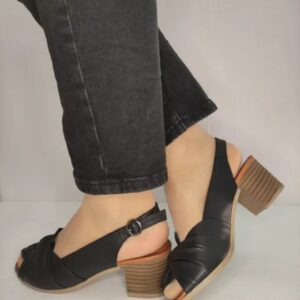 Sandale Casual Dama  82-776 Negre - Negru - Negru