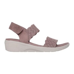 Sandale cu inchidere velcro Arya - On The Rise - Violet prafuit