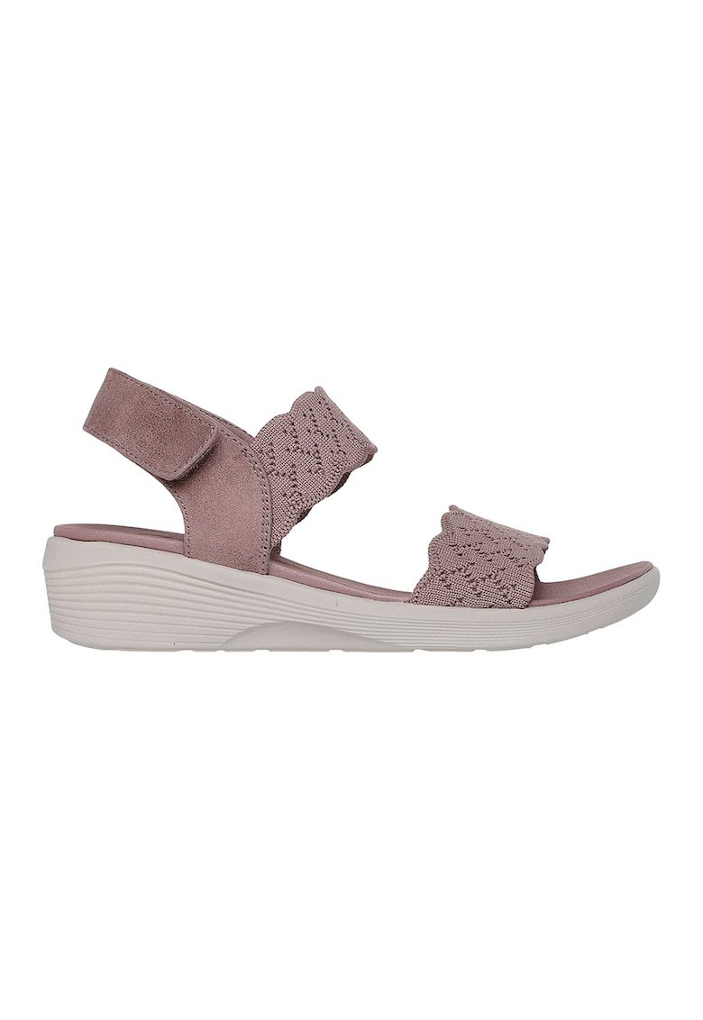 Sandale cu inchidere velcro Arya - On The Rise - Violet prafuit