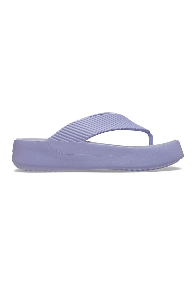 Papuci flip-flop cu striatii - Lila