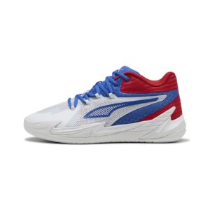 Pantofi cu detalii contrastante - pentru baschet The Dagger - Albastru royal/Alb optic/Rosu vermillion
