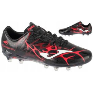 Ghete fotbal -  Super Copa 2531 FG SUPS2531FG - Negru - Rosu/Negru