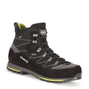 Pantofi sport barbati Trekker Lite III GTX -  Piele intoarsa/Poliuretan - Negru/Verde
