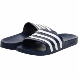 Papuci  Adilette Aqua barbati - Alb/Bleumarin