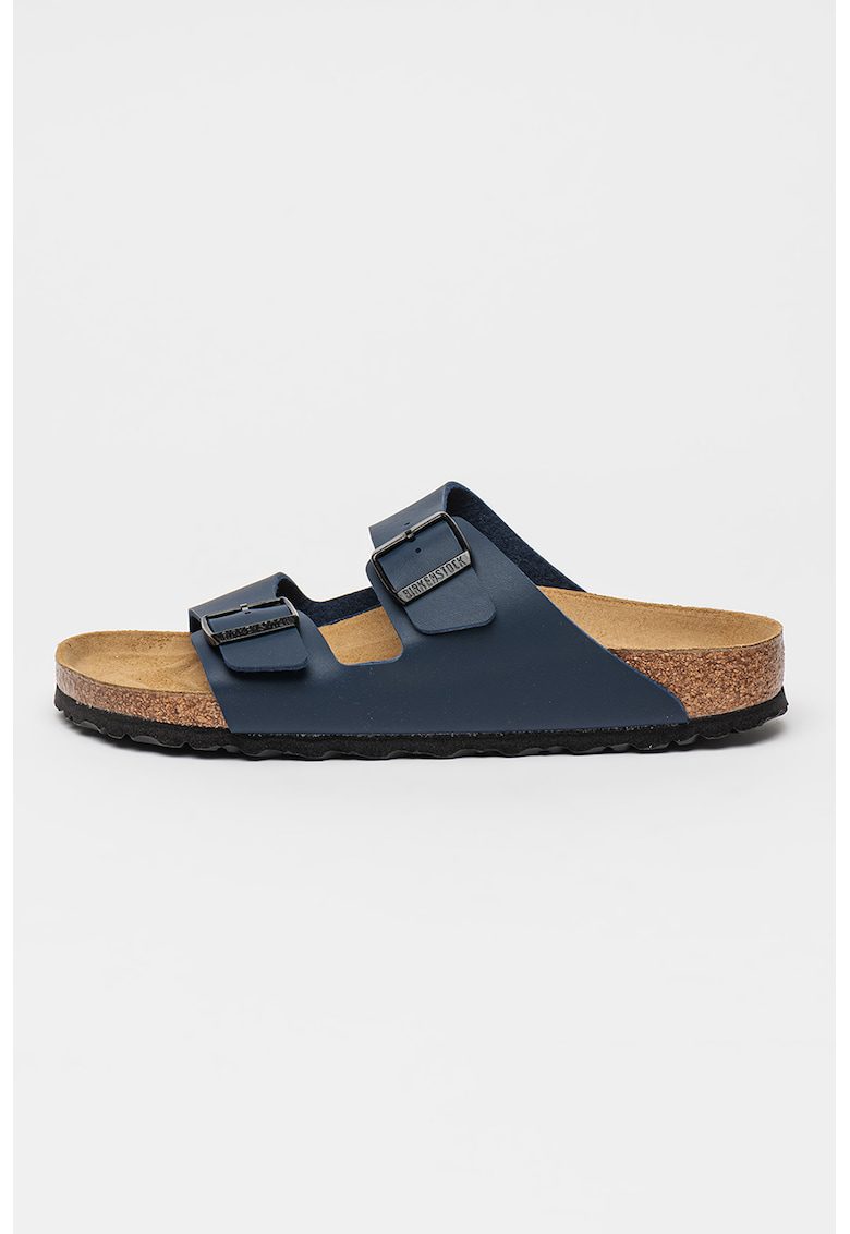 Papuci de piele Arizona - Bleumarin