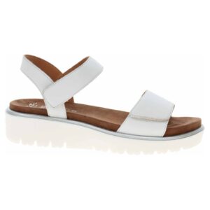 Sandale dama - 12-28114-04 - piele - alb - Alb