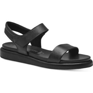 Sandale dama -  Piele naturala/Sintetic - Negru - Negru