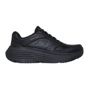 Pantofi Max Cushioning Endeavour de piele pentru alergare - Negru
