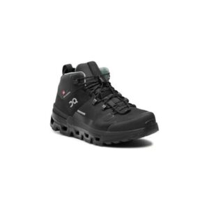 Bocanci trekking dama  303532154 - Piele ecologica - Negru - Negru