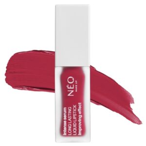 Ruj lichid Intense Serum Long Lasting Liquid Lipstick Neo Make Up, 4.5 ml (Culoare produse: 05 Eternal Enthusiasm)