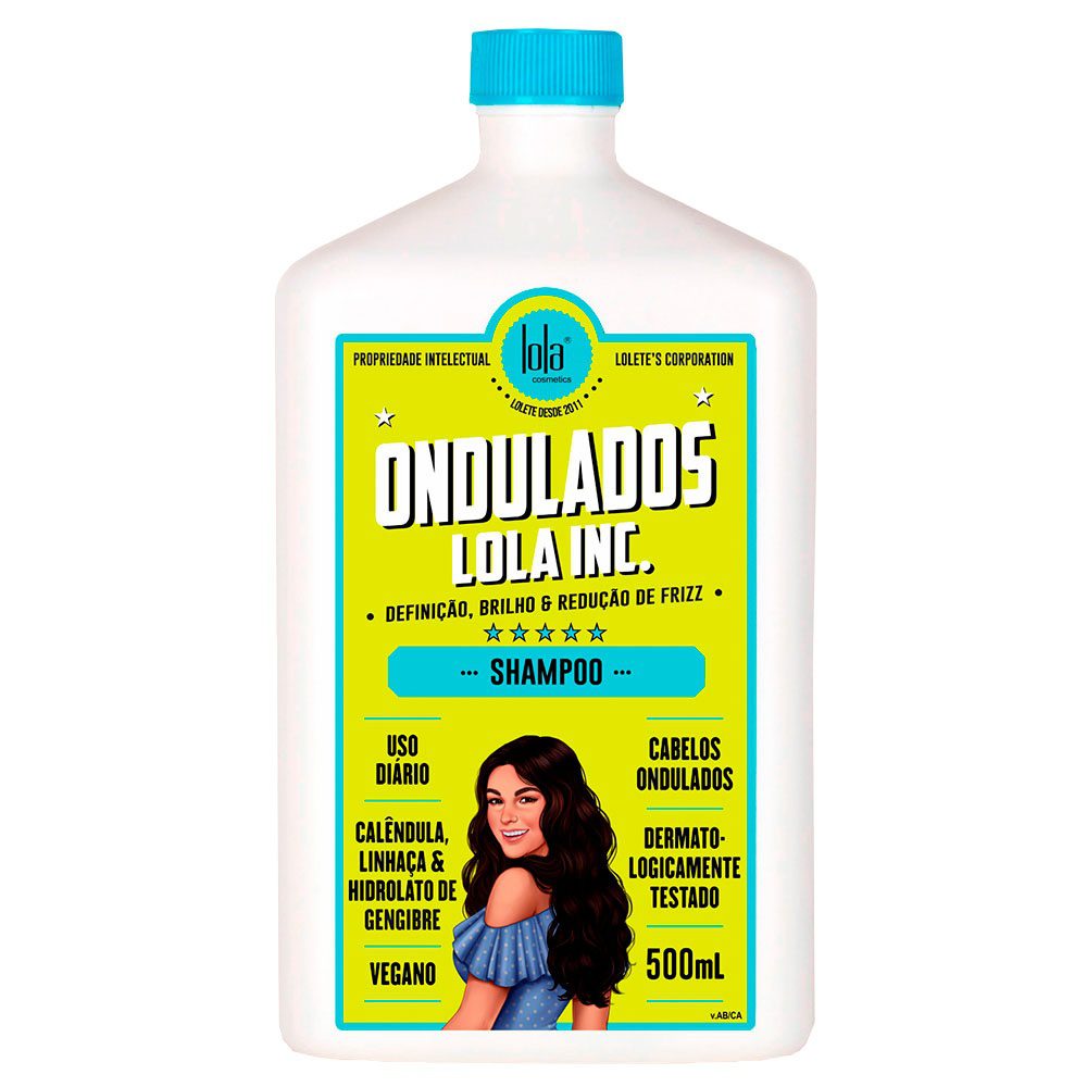 Sampon pentru par ondulat Ondulados Lola Inc Lola Cosmetics, 500 ml (Gramaj: 500 ml)