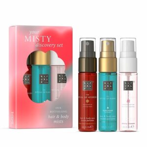 Set Cadou Rituals The Ritual Hair & Body Mist – Ayurveda, 20 ml Karma, 20 ml & Sakura 20ml