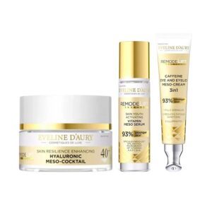 Set Eveline D’Aury 40+, Remodelift Therapy, cu Crema de fata 50 ml, Ser vitaminizant 30 ml si Crema pentru ochi si pleoape 20 ml