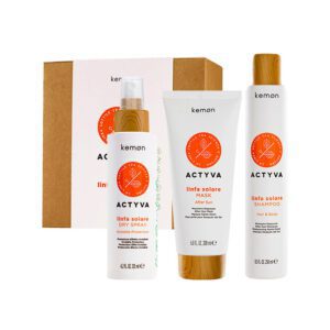 Set Kemon Actyvia Linfa Solare, Sampon 250 ml + Masca 200 ml + Spray 125 ml