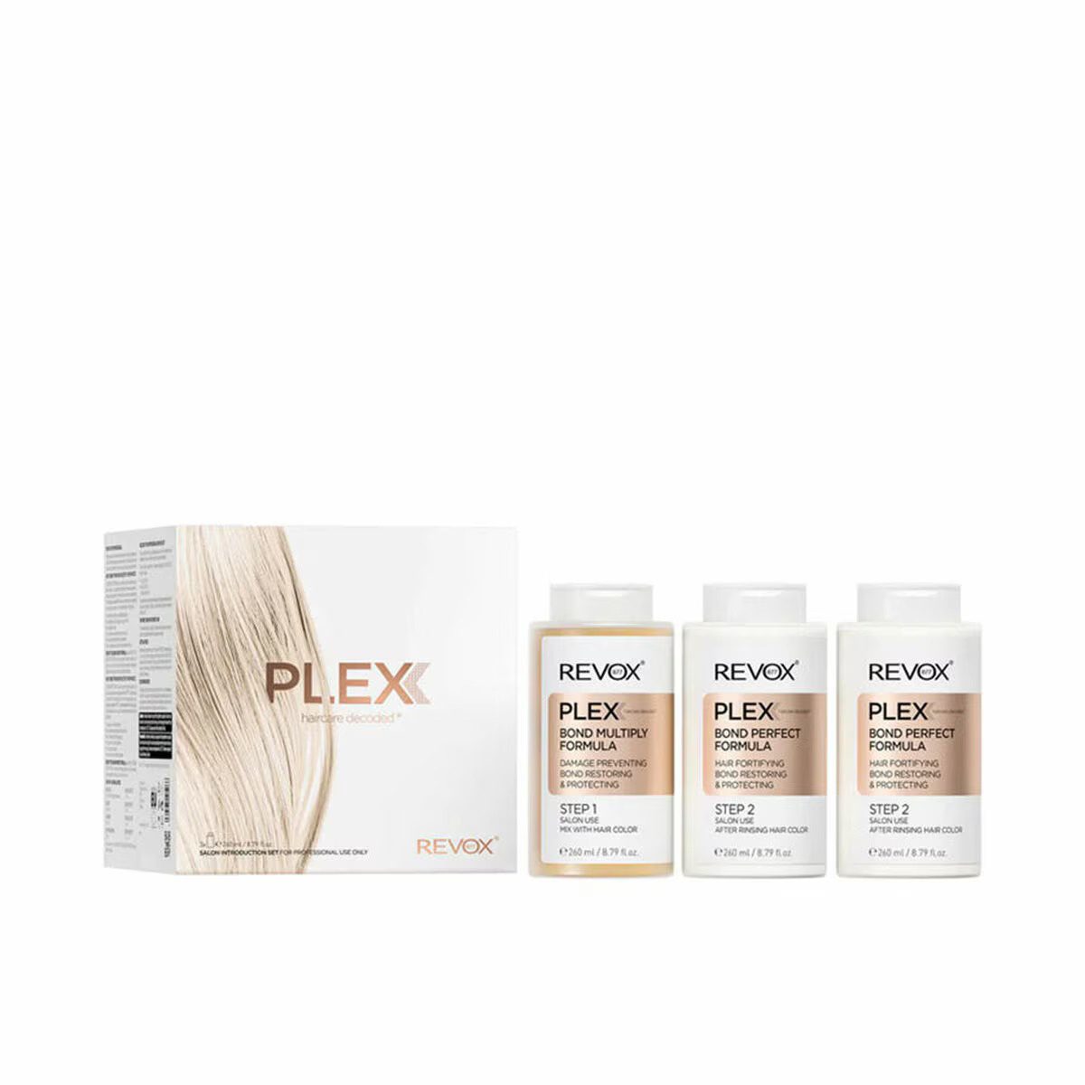 Set Revox B77 Plex Bond Step 1 si 2 pentru repararea si protectia parului