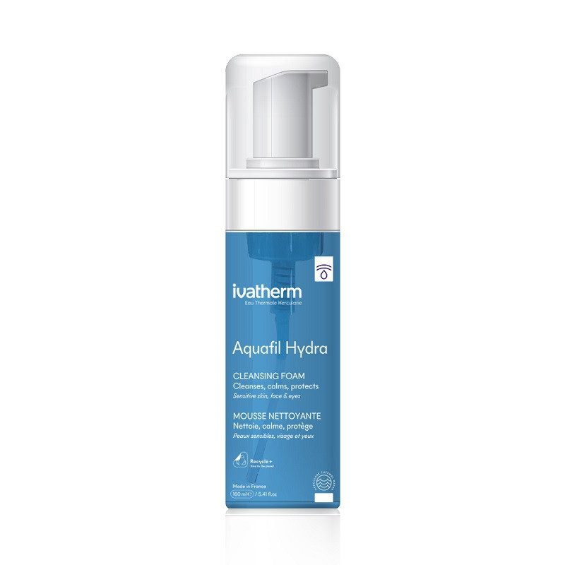 Spuma demachianta Aquafil Hydra, Ivatherm (Gramaj: 150 ml, Concentratie: Crema pentru curatare)