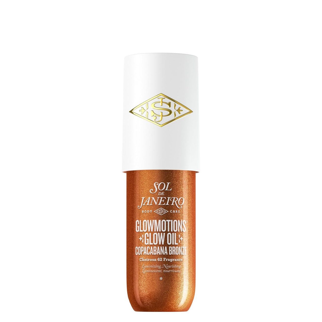 Ulei stralucitor pentru corp si par Sol De Janeiro GlowMotions Copacabana Bronze (Gramaj: 75 ml)