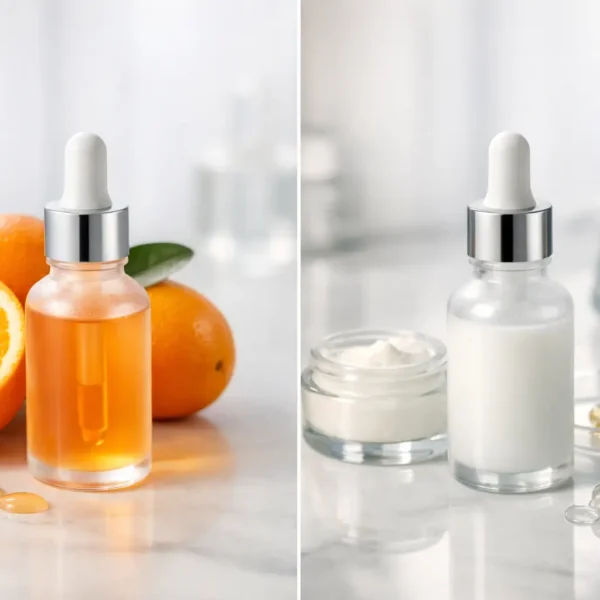 Vitamina C sau retinol? Ce alegi pentru ten