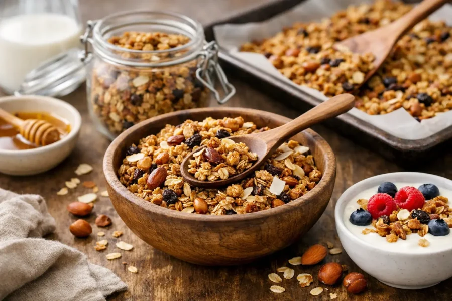 Cum faci granola acasă simplu și bun