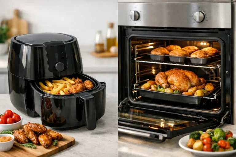 Airfryer vs cuptor electric: ce alegi acasă?