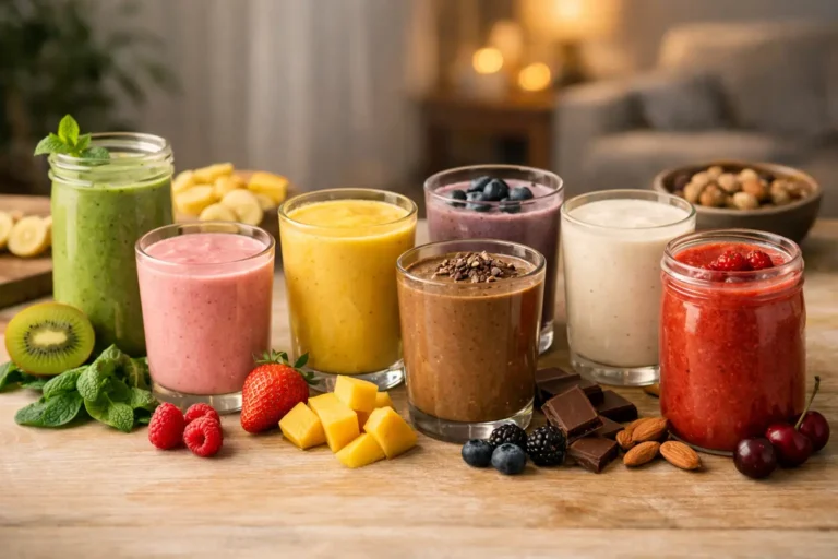 Rețete de smoothie seara: 8 variante ușoare