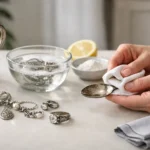 Cum cureți argintul acasă, fără să-l deteriorezi