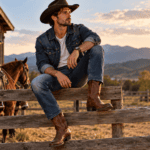 cizme cowboy pentru bărbați