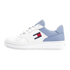 Pantofi sport cu segment perforat Retro - Alb/Albastru