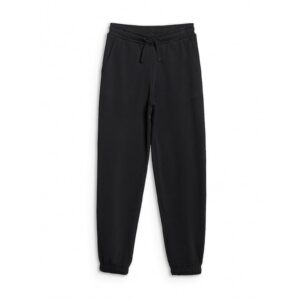 Pantaloni sport copii -  negru - stil sportiv - textil pentru fete