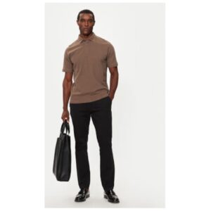 Tricou polo barbati  16094575 - Bumbac organic - S INTL - Bej