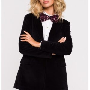 Papion elegant cu paiete -  Rosu