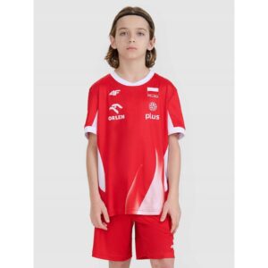 Tricou copii TSS25TFTSM2164-91S - 4F - Bumbac - Rosu
