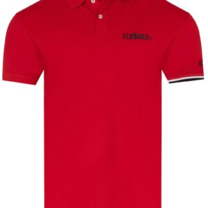 - Tricou polo ICE pentru barbati Rosu - Rosu