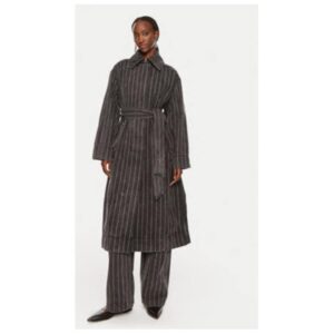 Palton dama - 304354625 - Bumbac - Negru - Negru