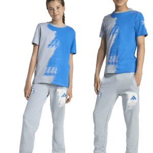 Pantaloni cu doua buzunare - pentru fotbal - Gri deschis