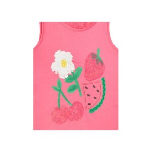 Tricou Fetita -  Roz - 100% bumbac - 5/6Y
