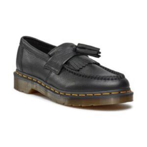Mocasini dama piele naturala - negru -