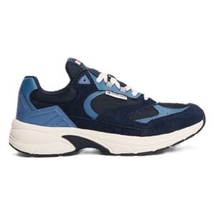Pantofi sport pentru Lifestyle - THE CONEY SUEDE - EM0EM01501-C1G - Albastru - Albastru